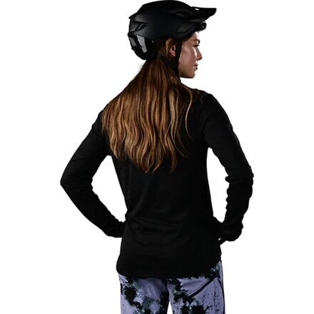 

Джерси с длинными рукавами Lilium женские Troy Lee Designs, цвет Tiger Jacquard Black