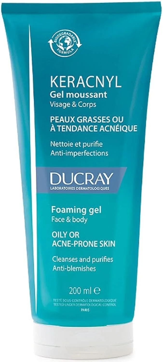 Гель для умывания DUCRAY Keracnyl, 200 мл Ducray