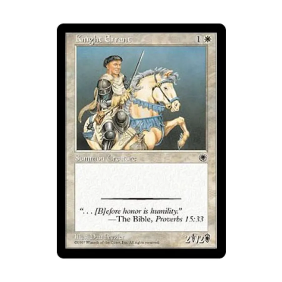 

CCG Странствующий рыцарь (К), MTG - Portal