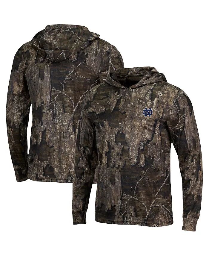 

Мужская футболка Realtree Camo Notre Dame Fighting Irish с длинным рукавом и капюшоном Colosseum