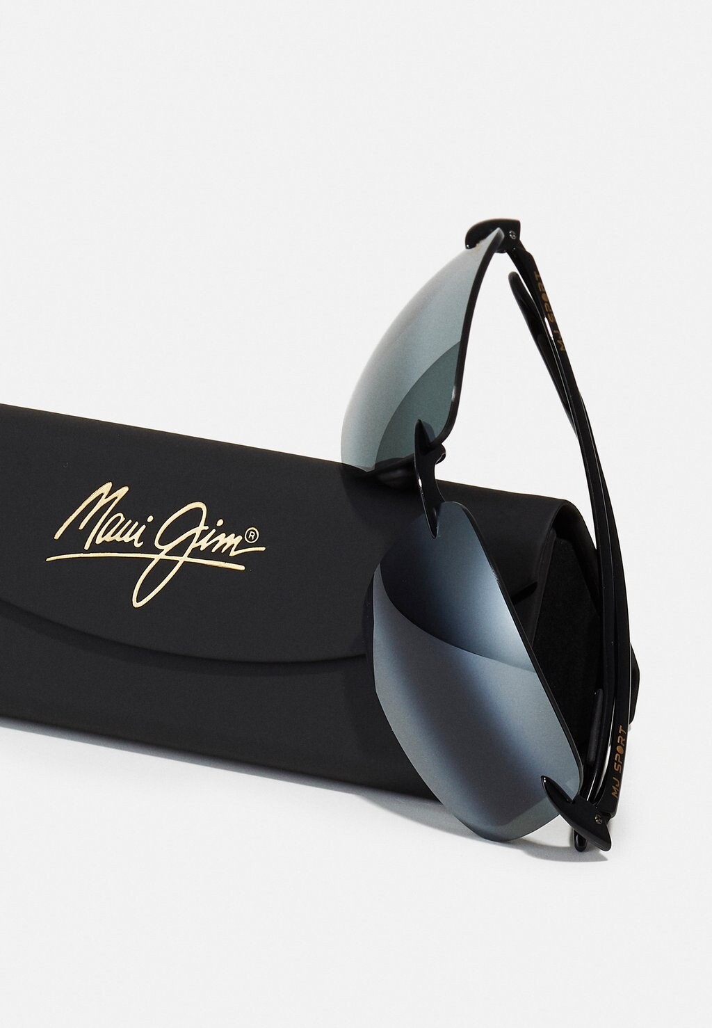 Солнцезащитные очки BREAKWALL Maui Jim, цвет gloss black — фото 4