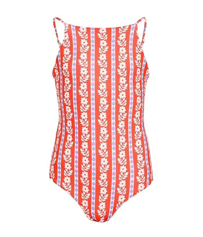 Купальник с цветочным принтом Vintage Bloom Eagle Maaji Kids, Bright Red