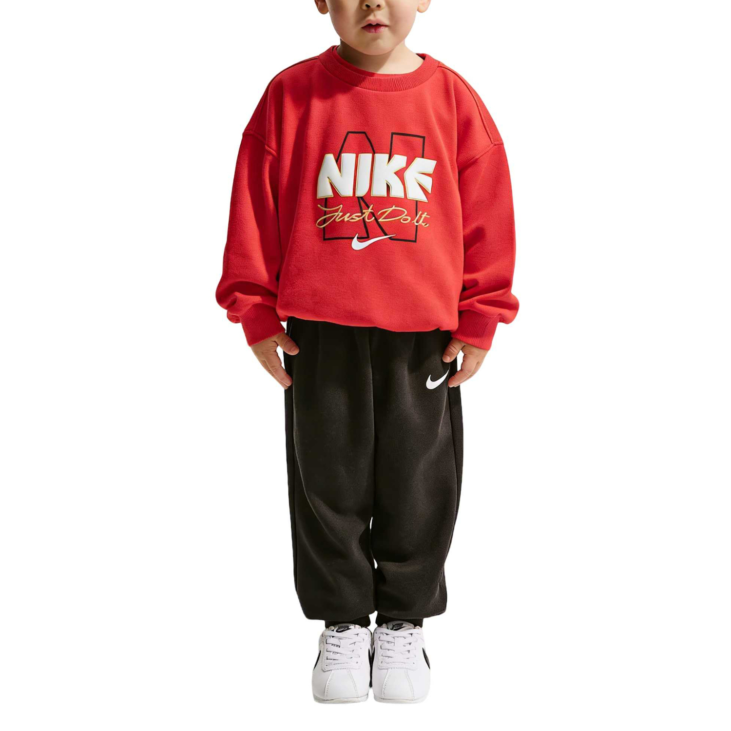 

Спортивный костюм 2 шт для малышей Nike, черный