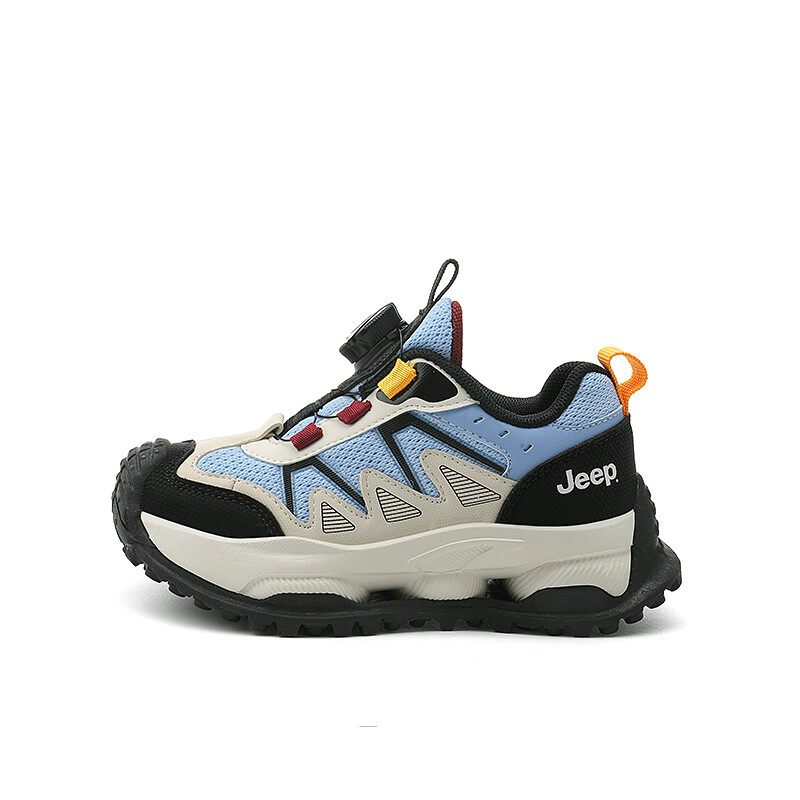 

Кроссовки Jeep Kids Outdoor Shoes Kids Low-top Blue/beige/black, голубой