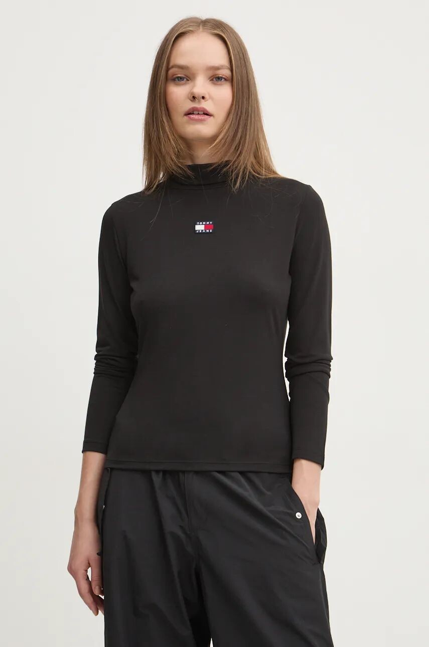 

Рубашка Tommy Jeans с длинными рукавами, черный