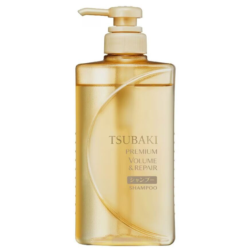 

Tsubaki Шампунь Премиум Volume Repair 490 мл. ผมมีวอลลุ่ม и, Gold