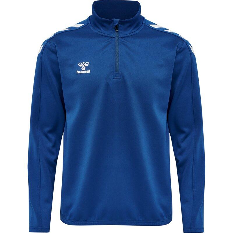 

Толстовка hmlcore xk с полумолнией из полиэстера Hummel, синий