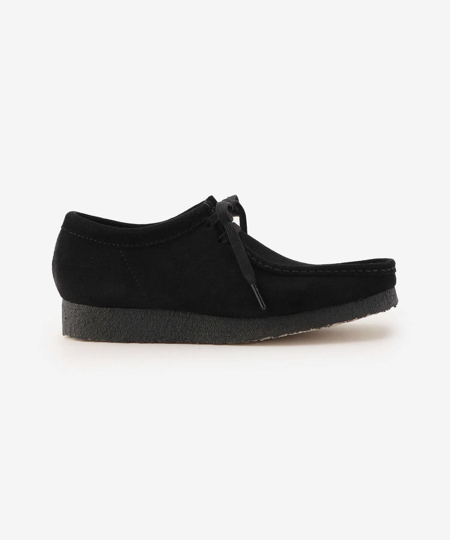 Мужские кроссовки Clarks Wallabee Black Suede — фото 4