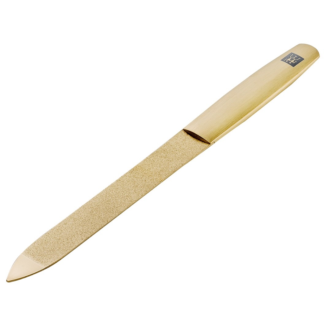 Пилочка для ногтей premium sapphire nail file, gold edition Zwilling Beauty, количество 1 шт. — фото 2