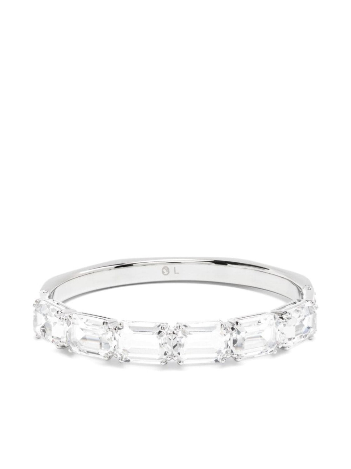 

Браслет-бэнгл Millenia с кристаллами Swarovski, серебряный