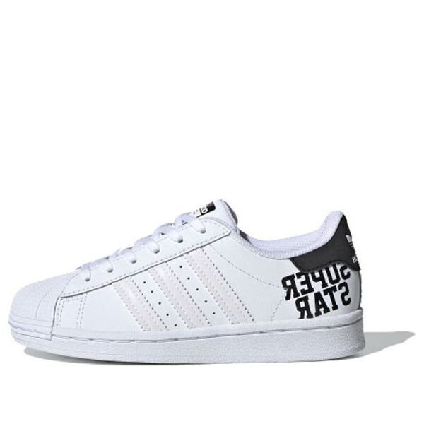 

Кроссовки суперзвезда j Adidas, белый