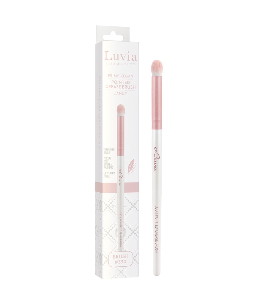 

Кисть для теней Luvia Prime Vegan Pointed Crease Brush - Candy 330, 1 шт.