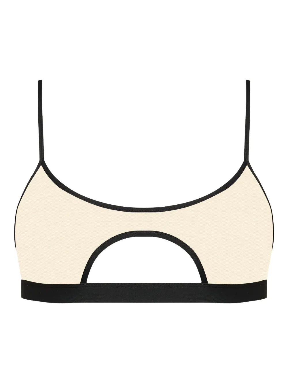 

Бюстгальтер с вырезом-каплей Maison Close, черный