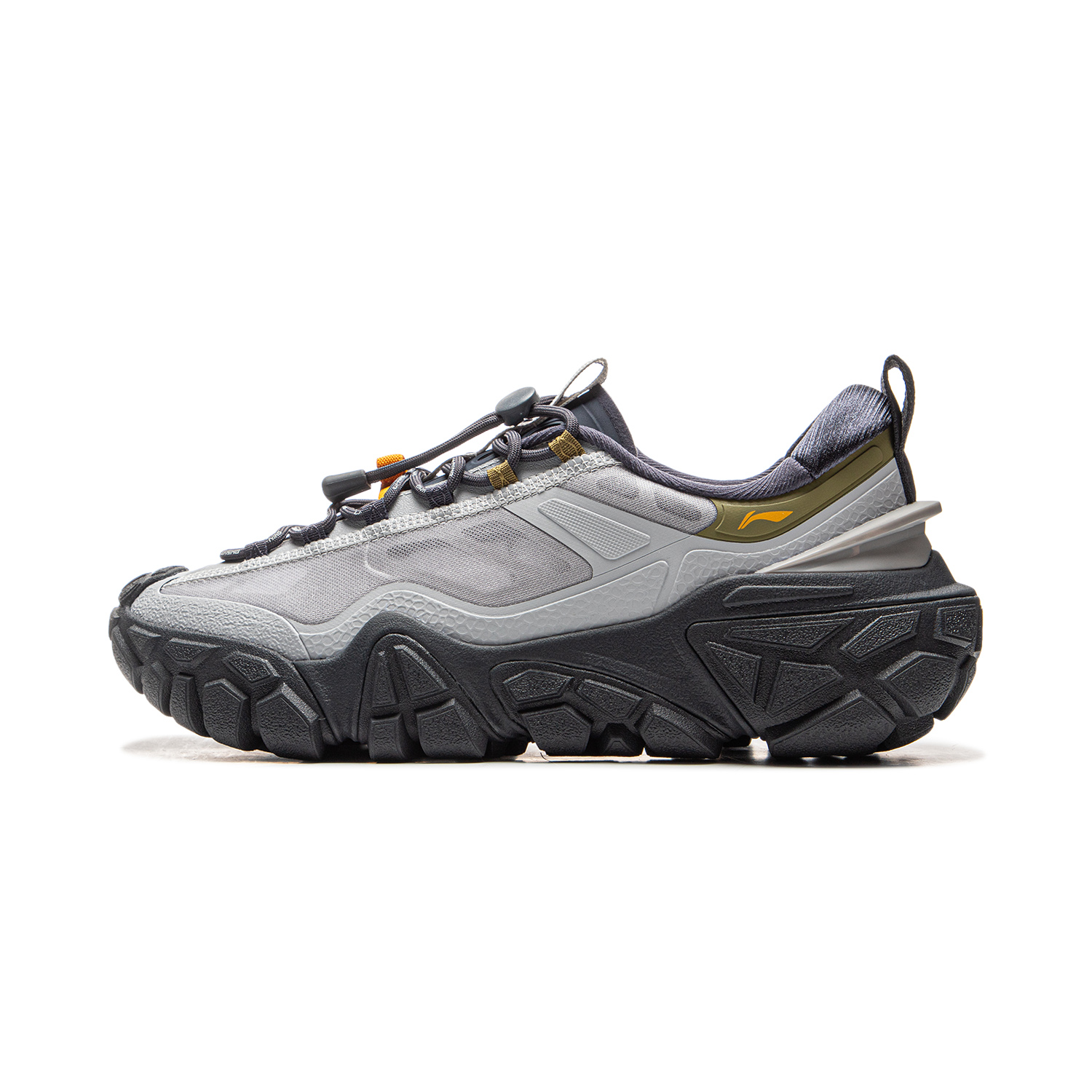 

Нескользящие износостойкие амортизирующие низкие повседневные туфли Dunes, мужские, серые LINING, Calm Gray