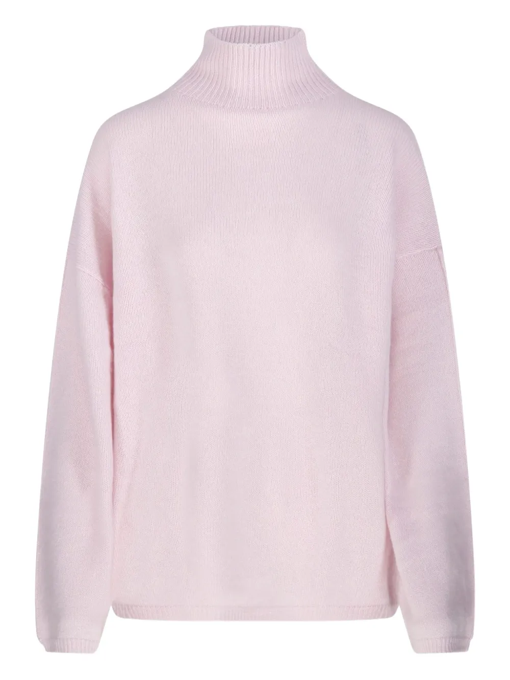 

Кашемировый свитер с высоким воротником ALLUDE, розовый