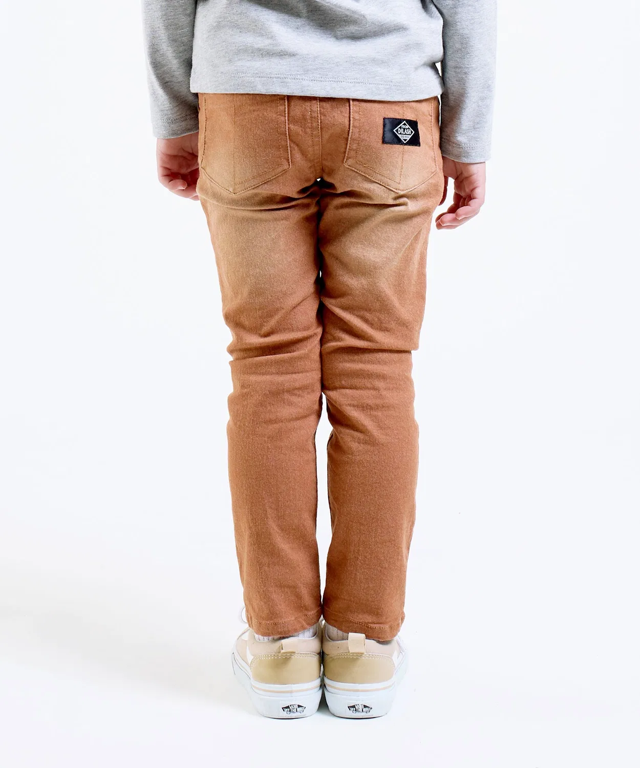 Брюки Slim Fit стрейч DILASH, 1 шт, 70% хлопок, цвет верблюжий — фото 2