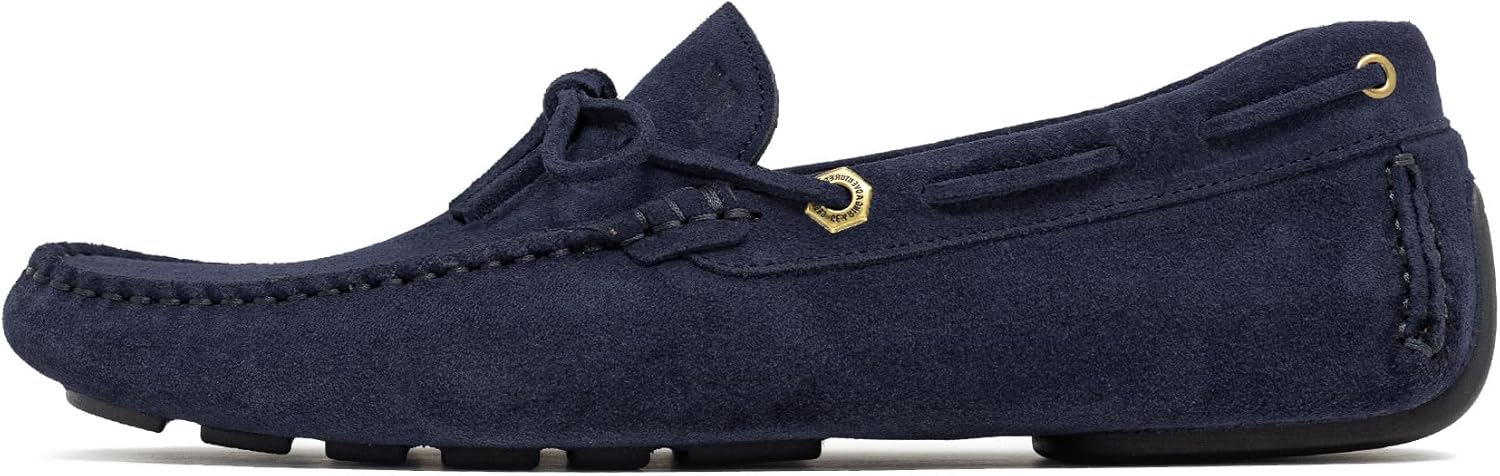 

Мужские туфли Piloti Mens, стильные и удобные с итальянской замшей Atlas, мягкая и легкая обувь, повседневные кэжуал-кроссовки, темно-синий