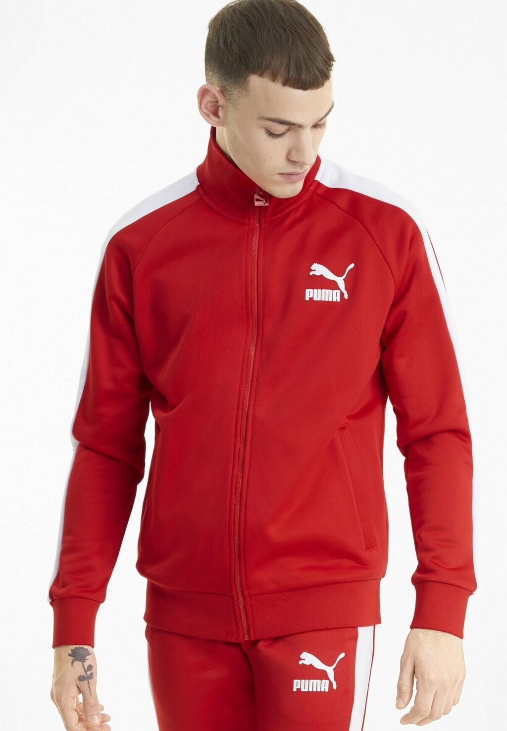

Толстовка на молнии Puma, красный
