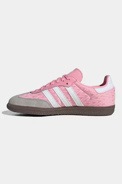 Кроссовки детские SAMBA OG Adidas Originals, розовый — фото 4