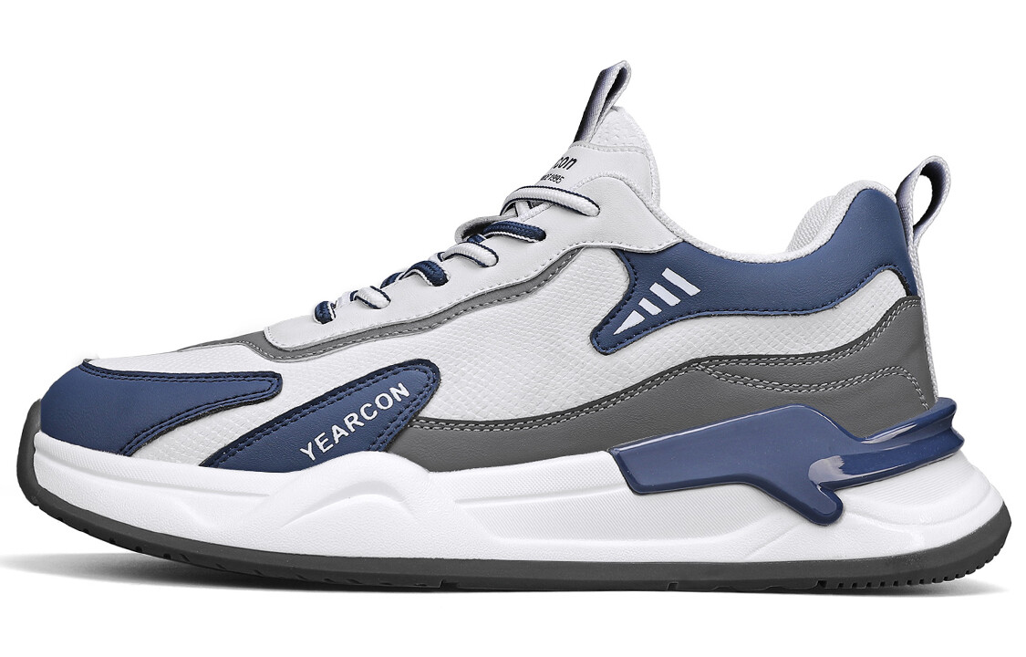 

Кроссовки мужские Lifestyle Shoes Men Low-Top Yearcon, белый/синий