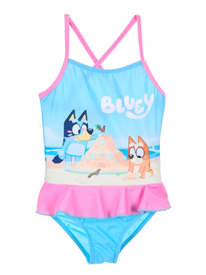 

Купальник Bluey, разноцветный