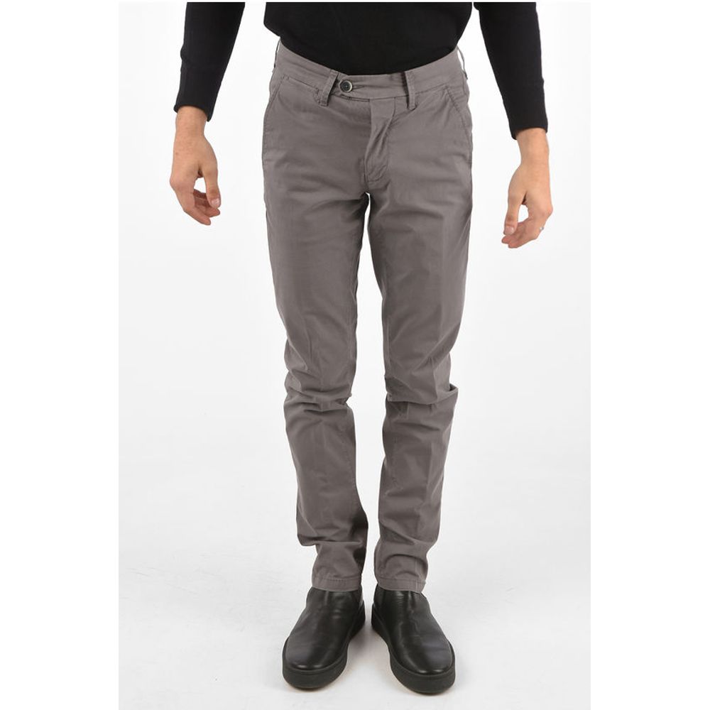 

ID Брюки чинос со средней посадкой Corneliani, Gray
