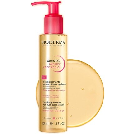 

Bioderma Sensibio Micellar Oil Смываемое мицеллярное масло для очищения чувствительной кожи 150мл