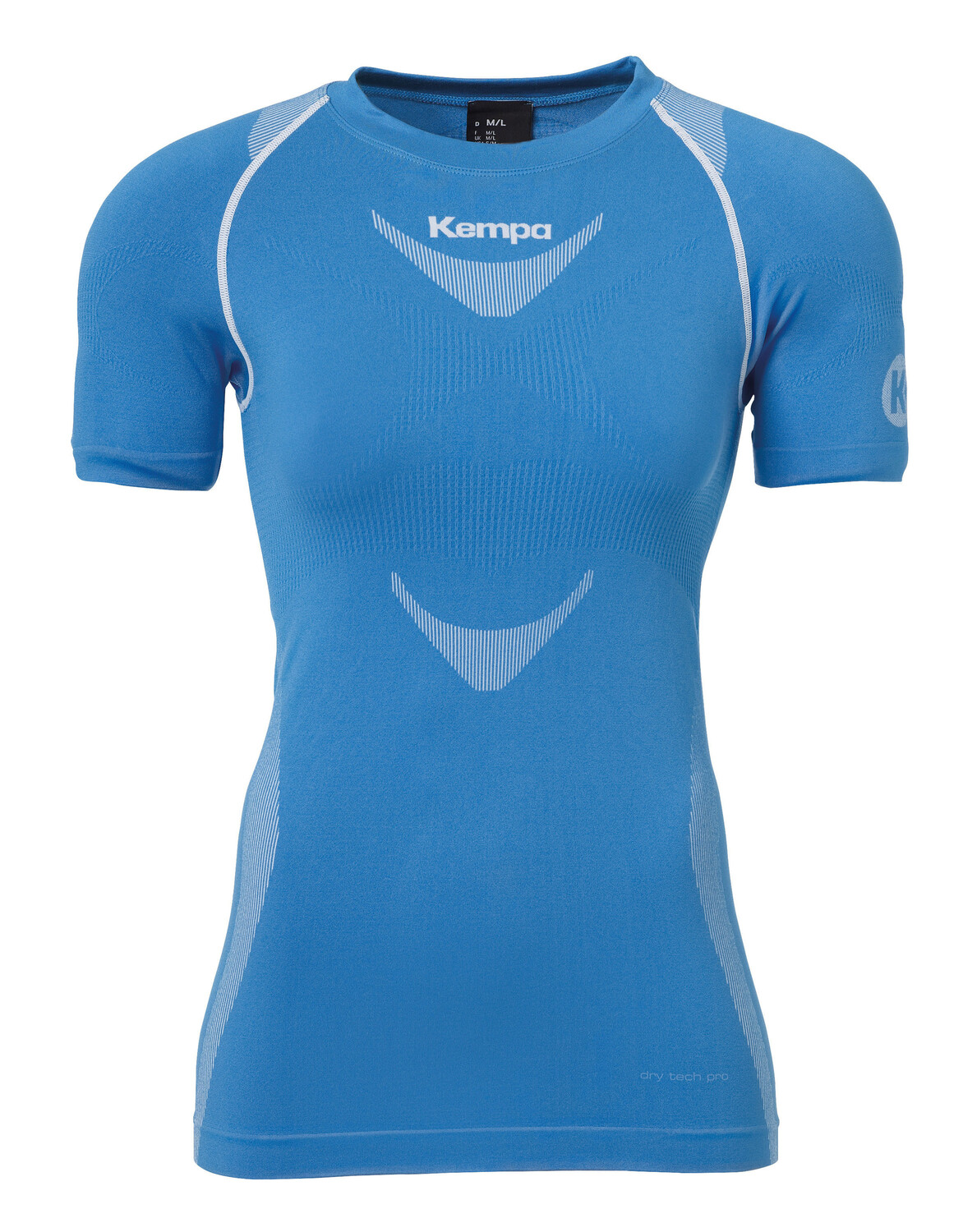 

Спортивная футболка Kempa Shortsleeve ATTITUDE PRO WOMEN, цвет kempablau/weiß