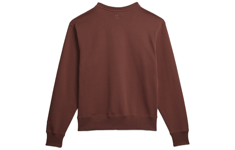 Adidas Pharrell Williams Basics Crewneck Sweatshirt Adidas Originals, Темный землисто-коричневый — фото 3