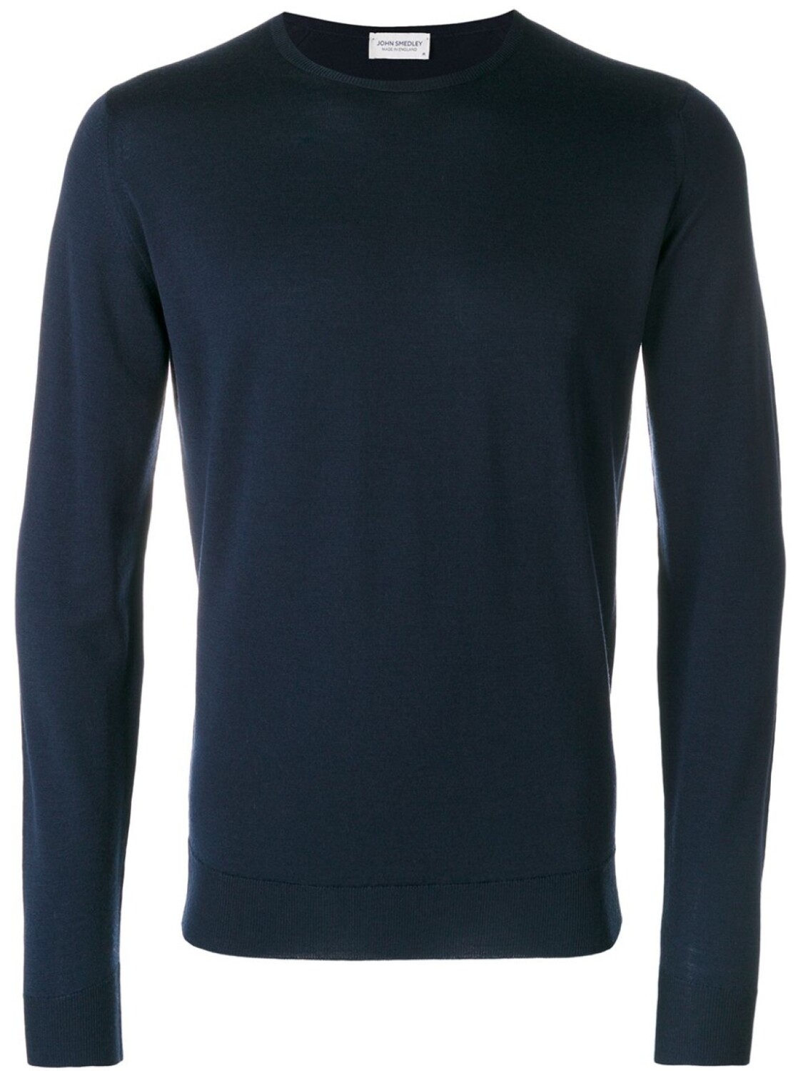 

John Smedley джемпер с круглым вырезом, синий