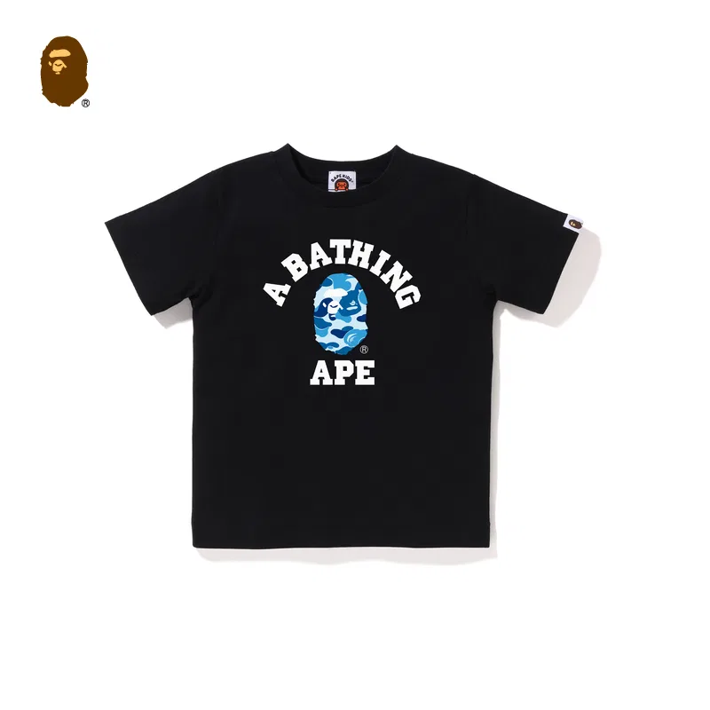 Футболка детская A Bathing Ape Black BK T — фото 4