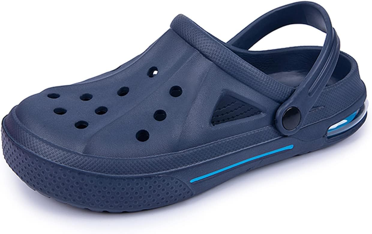 

Женские мужские босоножки для пляжа, водные туфли, обувь, тапочки, прогулочные туфли, домашние, туристические туфли, дышащие сетчатые мюли, кроссовки с открытой пяткой, обувь без шнуровки Mdpcx, синий