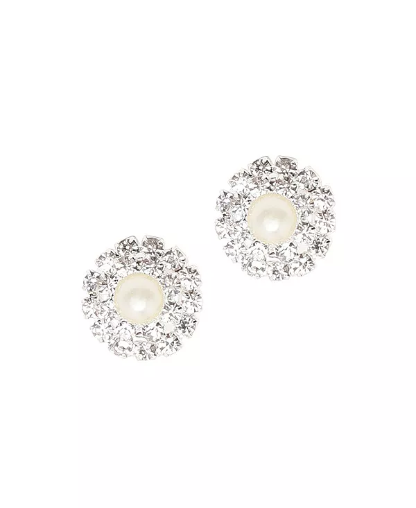 

Женские декорированные серьги-гвоздики Sohi, silver