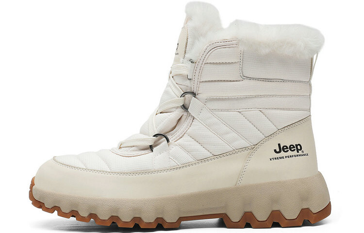 

Зимние ботинки унисекс белые Jeep