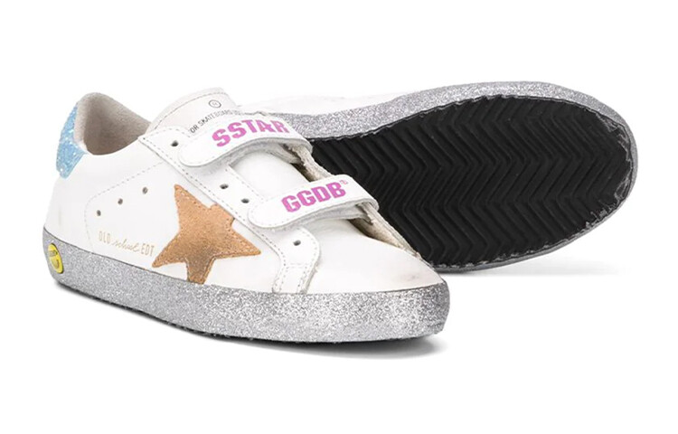 Детские кеды Golden Goose, белый — фото 3