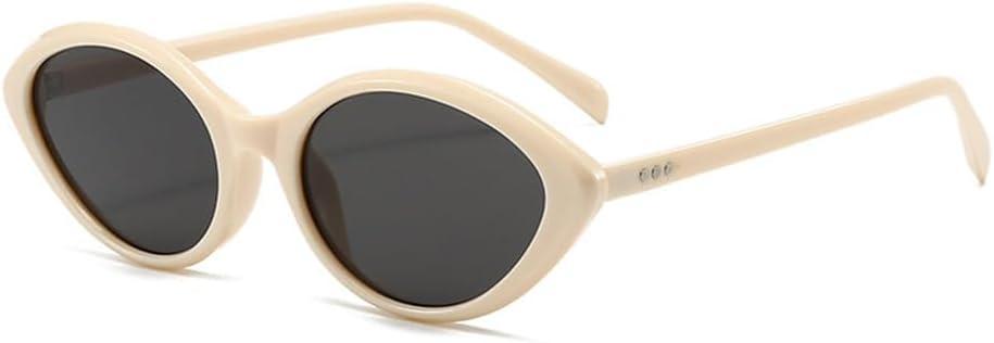 

Солнцезащитные очки с плавным переходом, круглые, с защитой от УФ-излучения UV400, для женщин и мужчин, для занятий спортом на открытом воздухе, бега и езды UYPTK, Beige