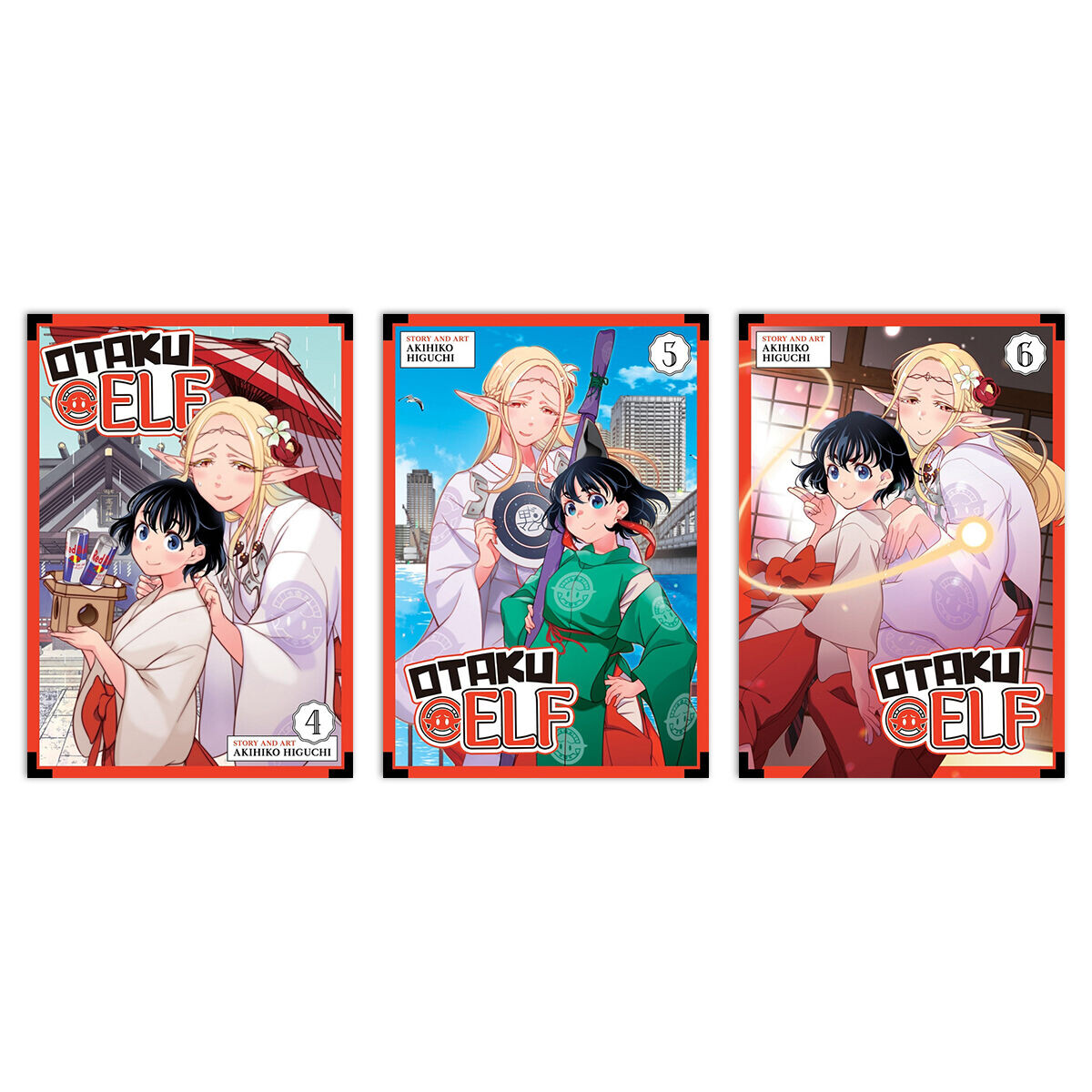 

Манга Otaku Elf Manga (4-6) Bundle