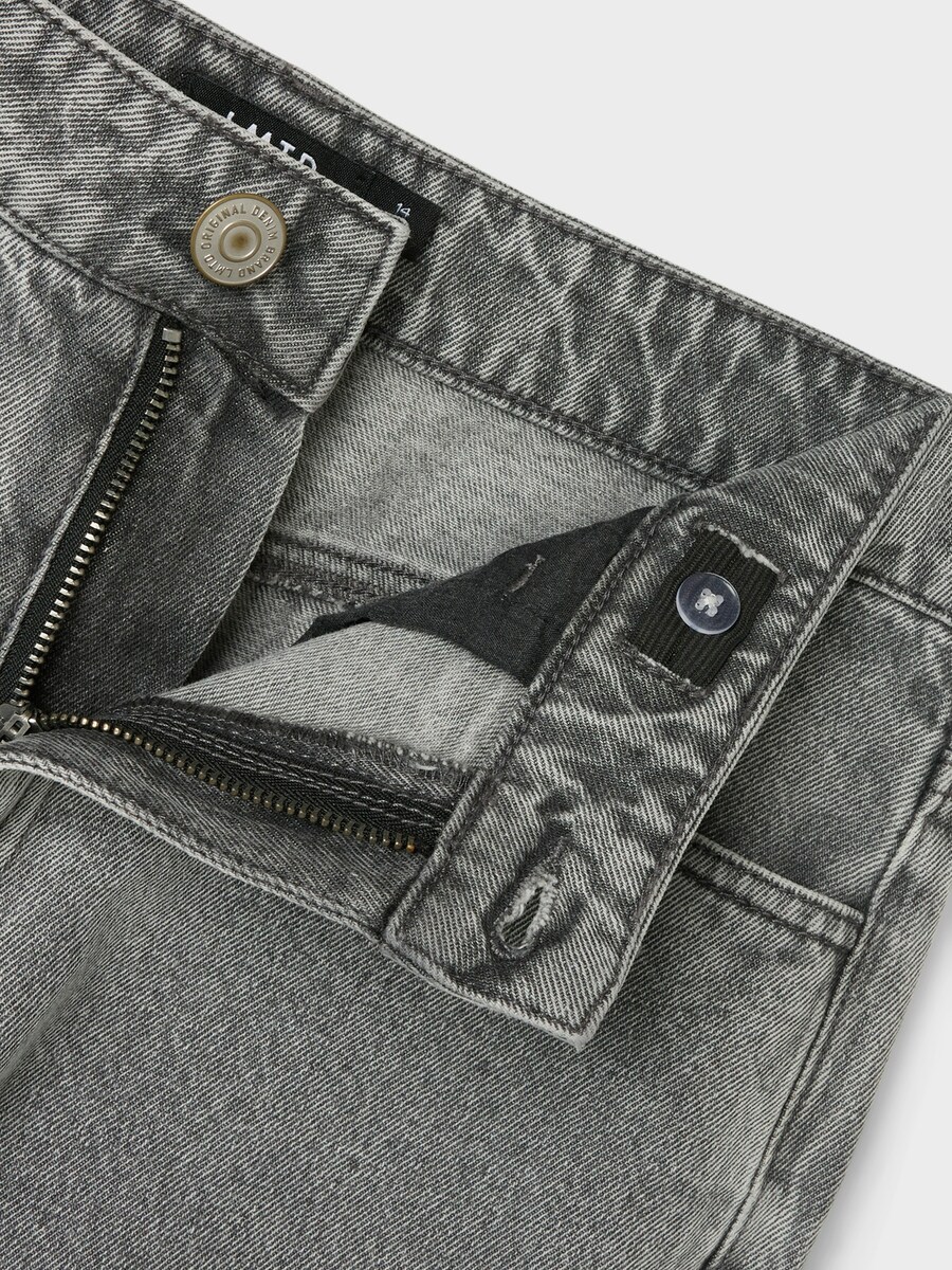 Джинсы NAME IT Wide leg Jeans NLMKIZZA, светло-серый — фото 3