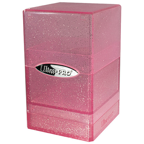 

Карточная игра Ultra Pro Satin Tower: Glitter Pink
