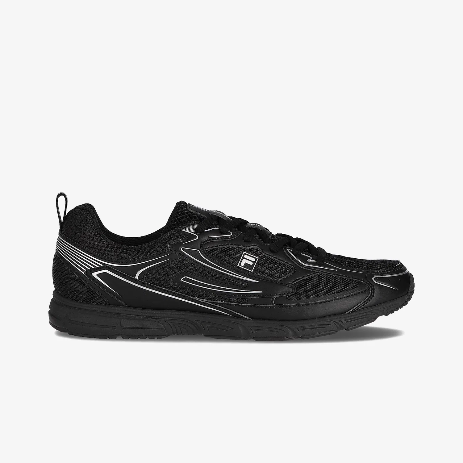 Мужские беговые кроссовки Interrun Slick чёрные от Fila