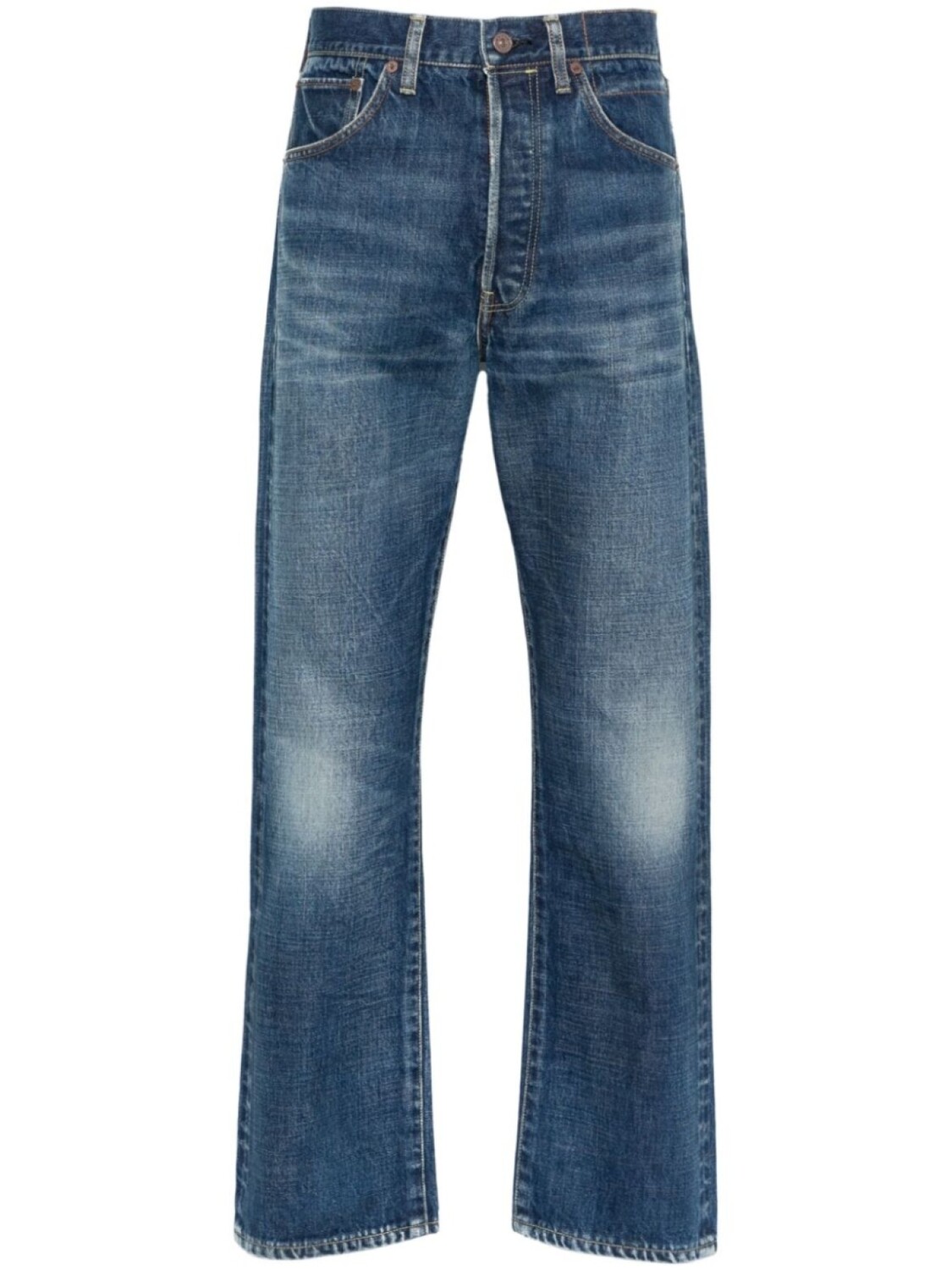 

Visvim джинсы Social Sculpture, синий