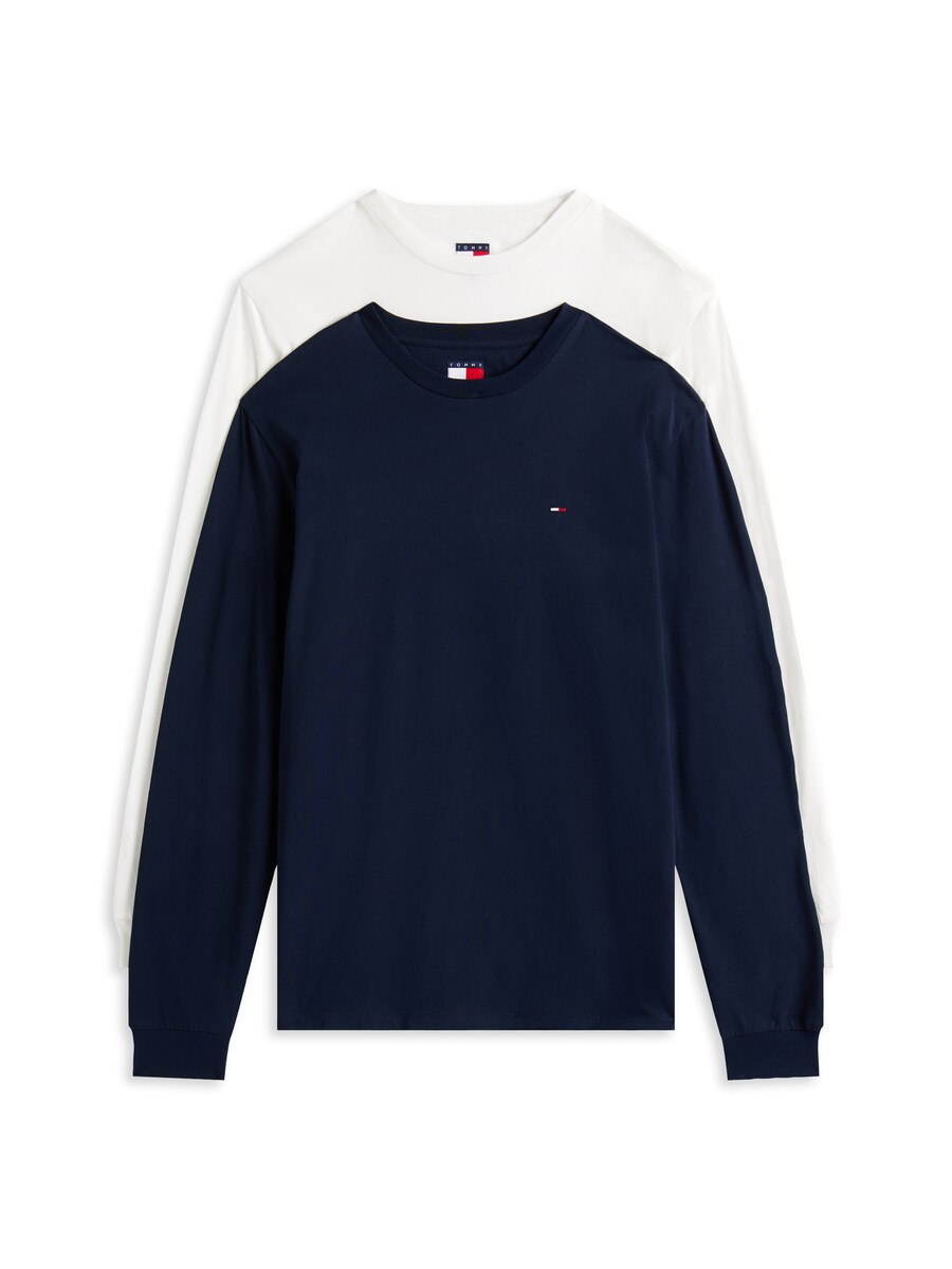 

Рубашка Tommy Jeans, цвет Navy/Off white