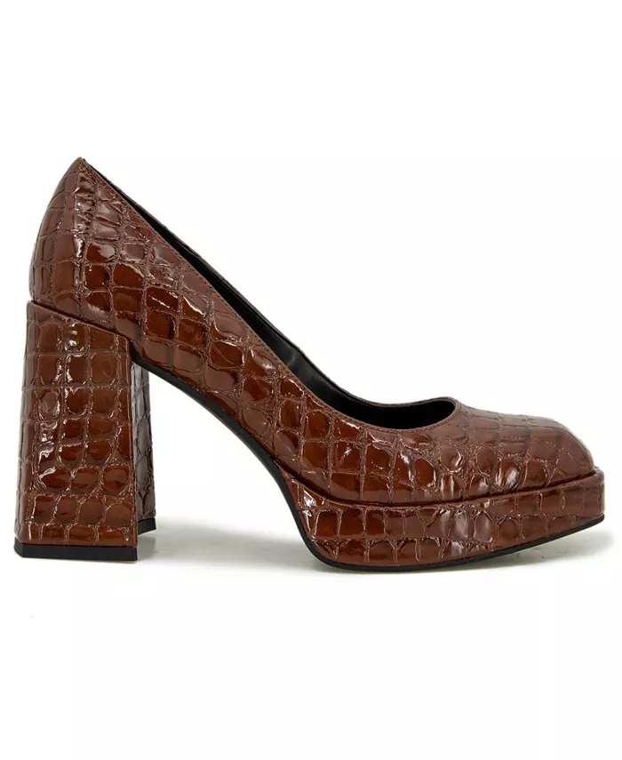 Женские туфли-лодочки Bri на платформе Kenneth Cole New York, желтый — фото 2