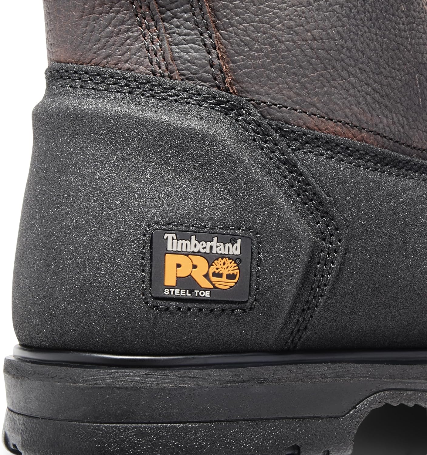 Timberland PRO мужские, Powerwelt Pull-On ботинки с защитным носком, Rancher Brown — фото 3