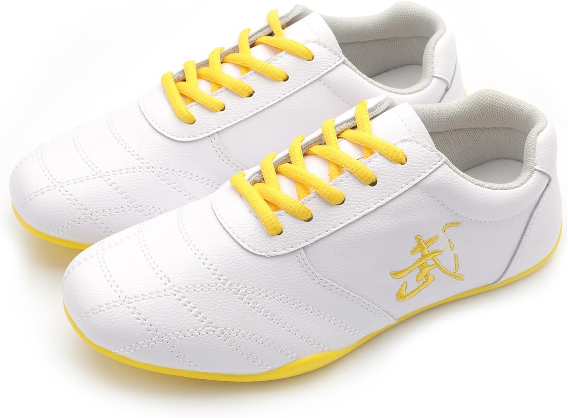 

Кроссовки для традиционных боевых искусств для мужчин и женщин, легкие обувь для тренировок ушу, дышащие туфли для тайцзи и кунг-фу Ukuboxbag, белый