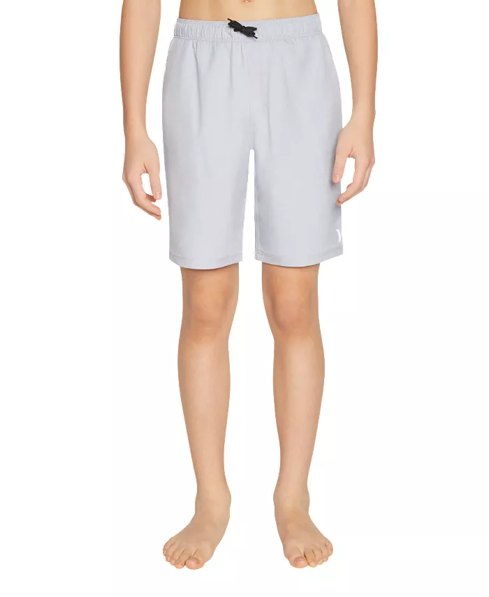 

Гибридные эластичные шорты Big Boys с удобной посадкой без застежки Hurley, оранжевый