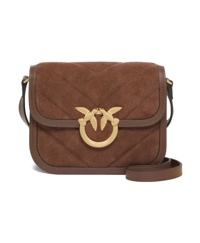 

Элегантная сумка через плечо цвета марроне Pinko, коричневый