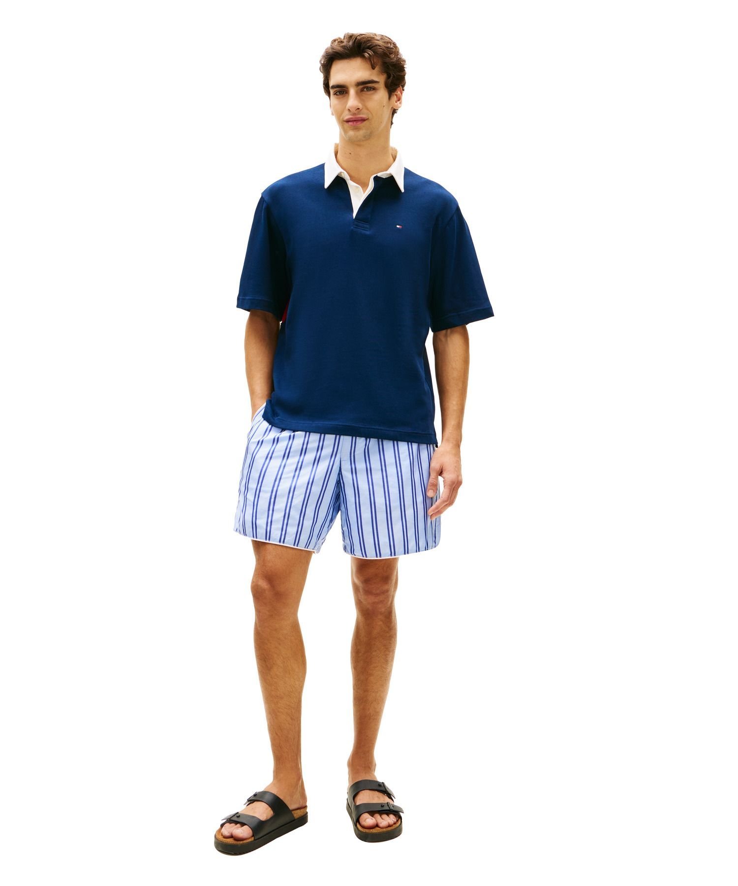 Рубашка Big Flag Relax Polo Tommy Hilfiger, Navy DCC — фото 3