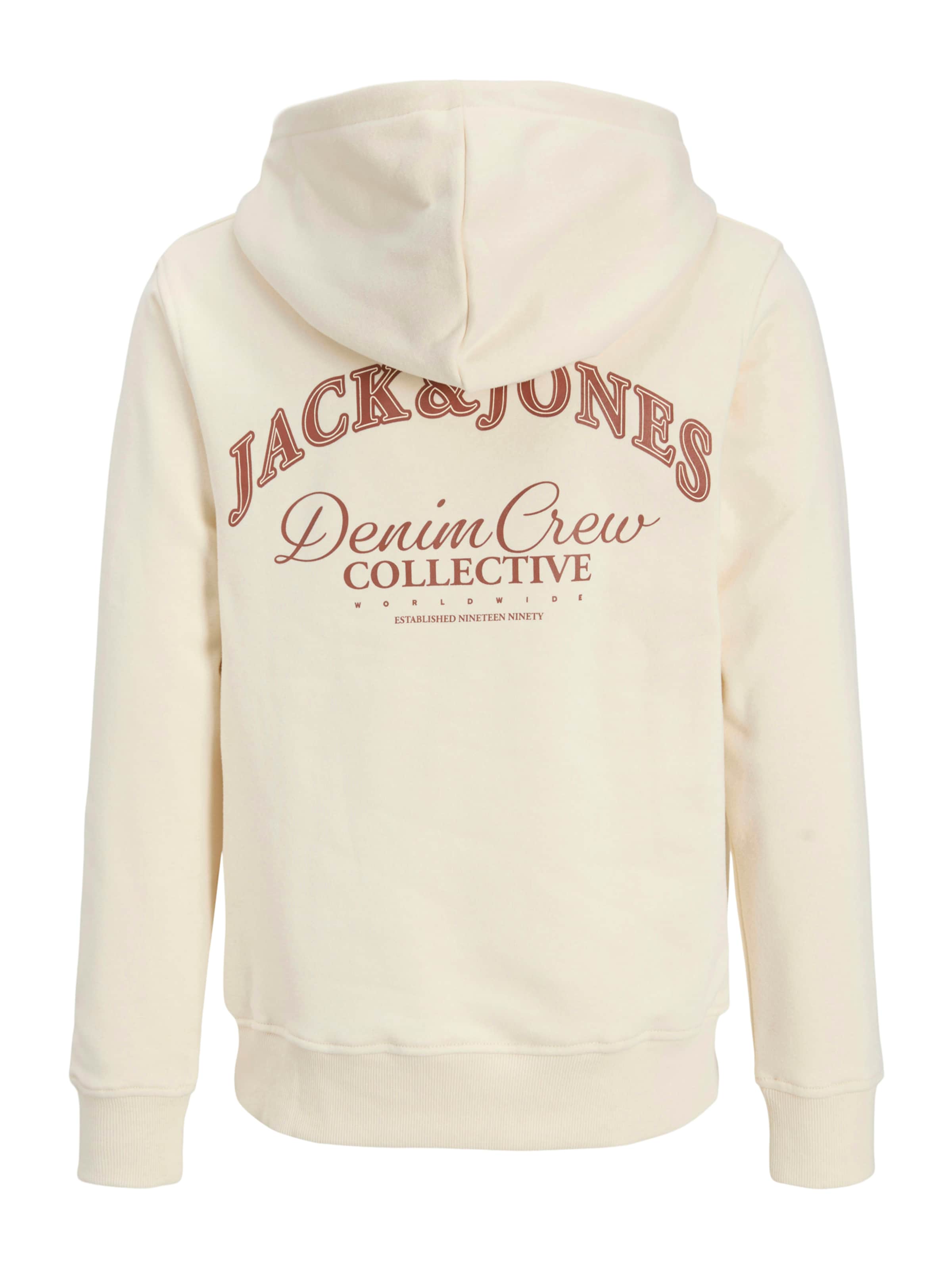 Jack & Jones Junior Толстовка из шерсти белый — фото 2