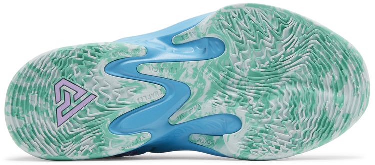 Кроссовки Nike Zoom Freak 4 GS 'Birthstone', синий — фото 4